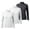 Grey, variant on Undershirts for Women, 3 Pack Womens Tops Mock Neck Soft Long Sleeve Shirts Fall Clothes Casual Shirts Basic Tee Basics Tops White L