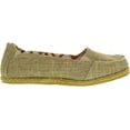 thumbnail image 2 of Bearpaw Girl's Heather Canvas Taupe Ankle-High Loafers & Slip-On - 5M, 2 of 3