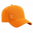 thumbnail image 4 of Lumistal Baseball Caps for Women Womens Baseball Caps Unisex Cute Baseball Hats Trendy Adjustable Hats For Workout Running Sun Hats for Women Orange One Size, 4 of 5