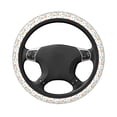 thumbnail image 3 of Daiia Happy Easter Steering Wheel Cover Auto Steering Wheel Covers Breathable Anti-Slip Steering Wheels Car Interior Decor Accessories for Men Women Universal 15 Inch, 3 of 8