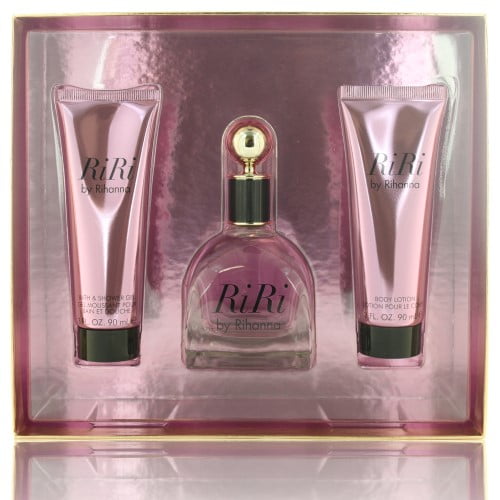 Riri Women 3 Piece Gift Set 3 4 Oz Eau De Parfum Spray By Rihanna Walmart Com Walmart Com