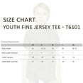 thumbnail image 5 of LAT Youth Short Sleeve Fine Jersey Tee, 100% Ring-Spun Cotton Breathable Kids T-Shirt (Vintage-Camo, XS), 5 of 7