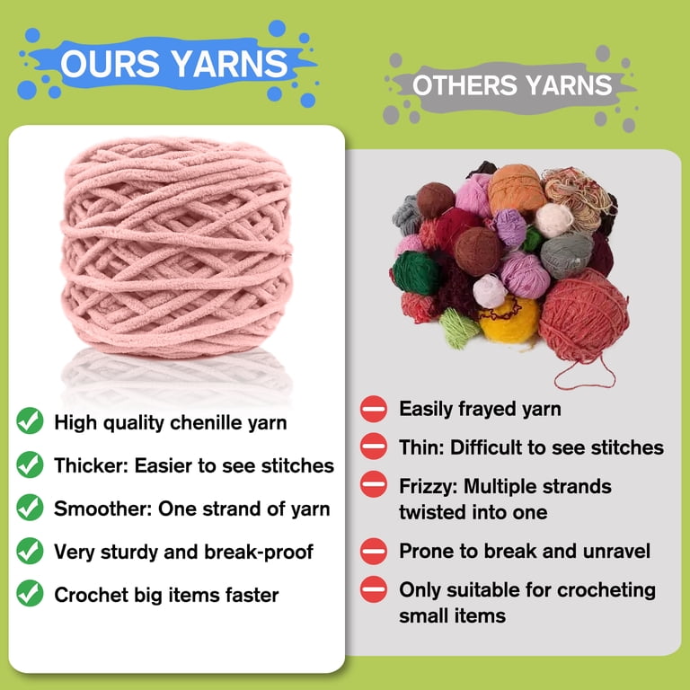 6Pcs Crochet Kit For Beginners - Animal Amigurumi Kit With Video Tutorials, Hooks, Yarn, Gift Box