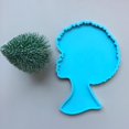 thumbnail image 3 of Abbracc Girl Epoxy Resin Making Casting , Cake Pendant Serving Tray Craft Making , DIY M, 3 of 8