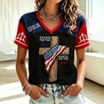thumbnail image 2 of Womens Summer Tops Usa Graphic Tee Cotton T Shirts Women Fourth of July Shirts for Women Casual Tops Patriotic Womens Clothing Womens Patriotic Tops 4th of July Shirts Women, 2 of 5