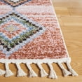 thumbnail image 3 of SAFAVIEH Chapel Joyce Diamond Area Rug, Pink/Turquoise, 8' x 10', 3 of 8