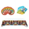 Mario Party Supplies,20 tissues + 20 Napkins + tablecloths, Mario Party Supplies Decoration