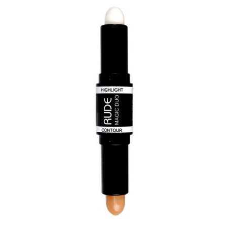 Duo Three Light - (3 Pack) RUDE Magic Duo Highlight & Contour - Light