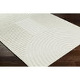 thumbnail image 5 of Livabliss Washable Rugs for Living Room, 5x7 Lyna Modern White Area Rug, Bedroom Dining Room Home Decor Stain Resistant Carpet (5' x 7'2"), 5 of 7