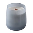 thumbnail image 3 of Better Homes & Gardens Intense Oceanside Flannel Scented Wooden 1-Wick Glass Jar Candle 14.5oz, 3 of 7