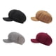 thumbnail image 5 of Gorro de mujer estilo coreano de otoño, gorra con visera, boina cálida para exteriores, gorro octogonal de lana retro, 5 of 5