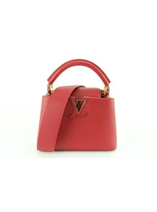 Louis Vuitton Louis Vuitton Porte Capucines LV Logo Pink Leather