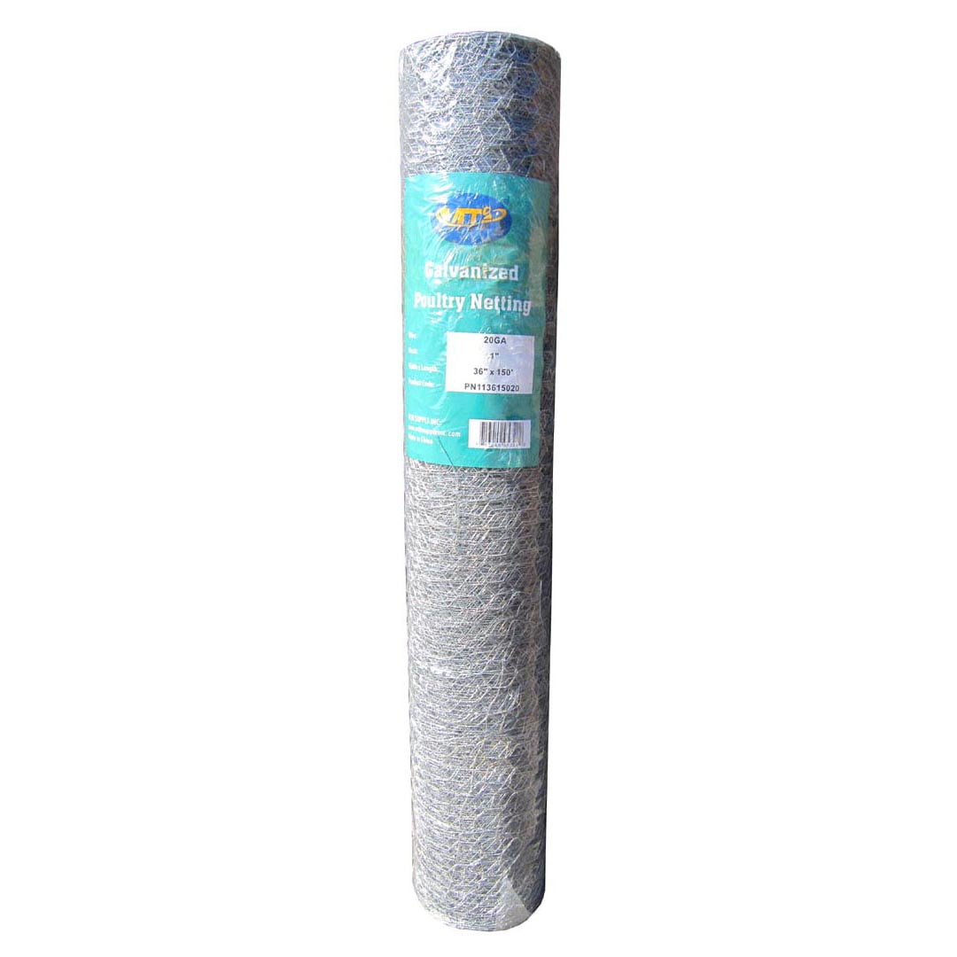 NEW 36/"x150/' FT GALVANIZED CHICKEN POULTRY NETTING WIRE