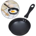thumbnail image 2 of czcpp-Frying Pan One Egg Pancake Round Mini Non Stick Fry Pan 4.7-inch mini cast iron skillet, 2 of 4