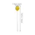 thumbnail image 2 of OUNONA 2pcs Creative Glass Honey Spoon Jam Stirring Rod Honey Stirring Sticks Jam Dipper Honeycomb Sticks Bartending Stir Stick  for Honey Jar Pot, 2 of 8
