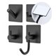 thumbnail image 5 of Portar de papel higiénico autoadhesivo, para abrigos de acero inoxidable, soporte para rollo de papel montado en la pared, colgador de toallas para baño y cocina oblicuo Sharpla Soporte para papel higiénico, 5 of 5