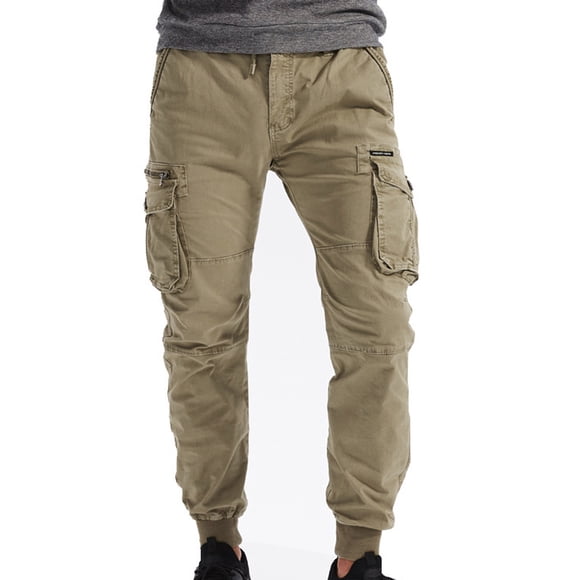 WAENQINLA Cargo Pants for Men Relaxed Fit Work Pants Outdoor Tactical Trousers Classic Camping Cargo Pants with Multi Pockets Cargo Pants for Men Slim Fit