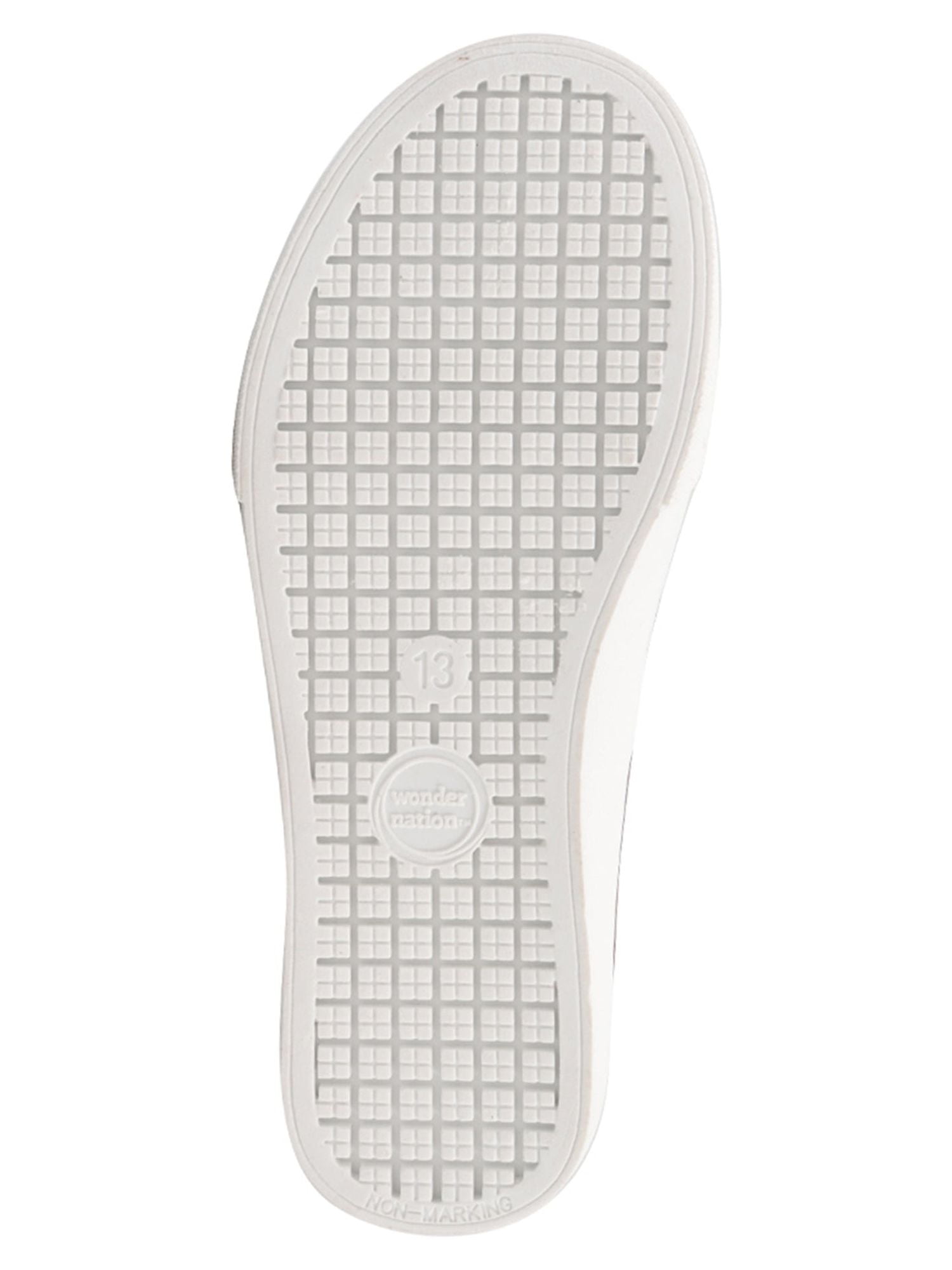 Wonder Nation Big Boys Faux Leather Slip-On