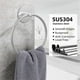 thumbnail image 3 of Bathroom Towel Ring Stainless Steel Bathroom Towel Rack, 3 of 5