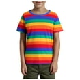thumbnail image 2 of Akiihool T Shirt Kids Boys' Short Sleeve Crew-Neck T-Shirt, Soft, Comfortable, Relaxed Fit (Multicolour,10-11 Years), 2 of 3