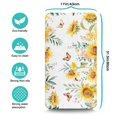 thumbnail image 2 of Washable Rubber Sunflower Cute Floral Dish Drying Mats for Kitchen Counter Home Large Coffee Bar Pad Accessories and Decor for Utensils Stemware 17''x31.5'', 2 of 4