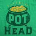 thumbnail image 2 of Womens Funny T Shirt Pot Head St Patricks Day Sarcastic Tee for Ladies Womens Graphic Tees, 2 of 9