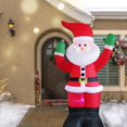 thumbnail image 4 of Hearth & Gear Festive Holiday Inflatable Snowman For Outdoor Yard With Built In Lights And Quick Inflate Feature Durable Weather Design For Seasonal Use Stork Inflatable Inflatable Easel Outdoor 12f, 4 of 7