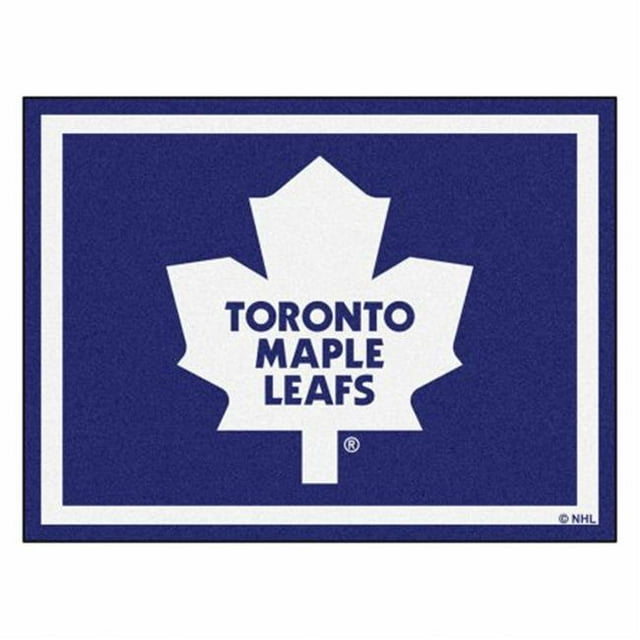 Fan Mats FAN-17529 Toronto Maple Leafs NHL Area Rug, 8 x 10 ft.