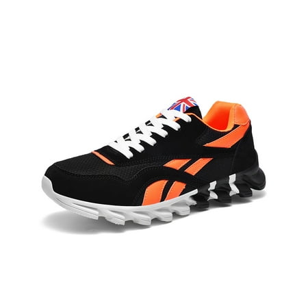 

UKAP - Men s Running Shoes Non Slip Shoes Breathable Lightweight Sneakers Slip Resistant Athletic Sports Walking Gym Work Shoes