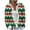 #0005-Multicolor, variant on Pounoo Floral Print Bomber Jackets for Women Zip Up Long Sleeve Coat Casual Vintage Lightweight Outwear Tops with Pockets Gift