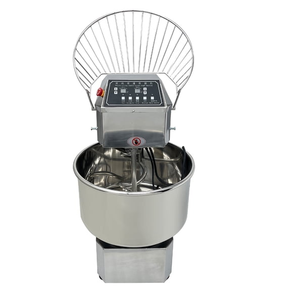 40L Commercial Stand Mixer Dough Mixer Double Electric Dough Blender Food Mixing Machine Double Action Double Speed