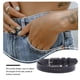 thumbnail image 4 of Cinturón de Mujer Jumpingount Doble Capa Casual Formal Pin Hebilla Ajustable Café, 4 of 6