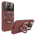 thumbnail image 1 of compatible iPhone 14 Pro Max Large Window MagSafe Magnetic Holder Phone Case Cheap and fine, 1 of 4