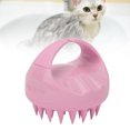 thumbnail image 3 of Cepillo de baño para mascotas, cepillo de masaje para el cuidado de mascotas, removedor de pelo para mascotas, cepillo de peine de masaje para gatos de alta capacidad, 3 of 9