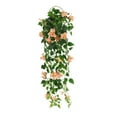 thumbnail image 2 of Artificial Hanging Outdoor - Vine with Yellow Flowers for Wall Decor, Indoor Outdoor Home Decor - Realistic for Porch, Garden, Patio - Durable Greenery, 2 of 4