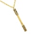 thumbnail image 1 of Collar colgante Hugo Acero inoxidable Oro, 1 of 10