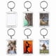 thumbnail image 4 of 100Pcs Photo Keychain Rectangle Transparent Blank Acrylic Insert Photo Picture Frame Keyring Key Ho, 4 of 5