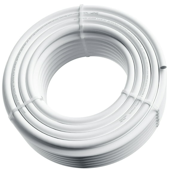 KFFKFF 3/4” x 100ft White PEX-A Tubing/Pipe for Potable Water with Pipe Cutter