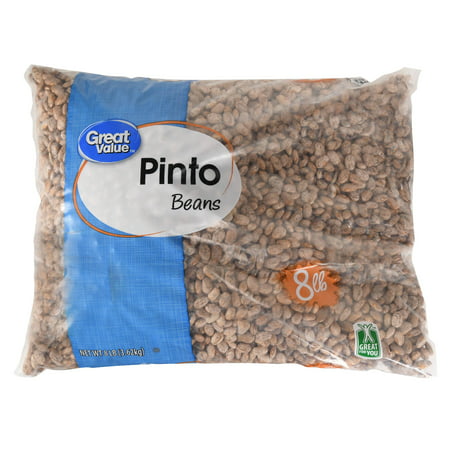 Great Value Pinto Beans, 8 lb
