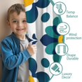 thumbnail image 3 of Blackout Kids Curtains,Yellow and Green Modern Art Geometric Childrens Insulated Curtains Set Of 2,Bedroom Essentials,Toddler Room Decor 42x54in(106x137cm), 3 of 4