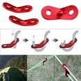 thumbnail image 4 of 10 Pcs Camping Tent Lock Cord Rope Fastener Guy Line Tensioners Bent Runners, 4 of 9