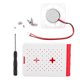 thumbnail image 1 of Estuche protector ABS, accesorio de escritorio con ventilador de refrigeración para Raspberry Pi 4ta generación 4B (rojo), 1 of 8