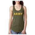 thumbnail image 1 of ARMY GOLD Racerback Tank, 1 of 3
