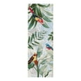 thumbnail image 2 of Unique Loom Outdoor Botanical Collection Area Rug - Chanticleer (2' x 6' Runner Multi/Blue), 2 of 6