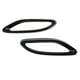 thumbnail image 5 of Cubierta De Tubo De Escape, Borde De Punta De Escape Negro Brillante, Superficie Lisa De 2 Piezas Para Automóviles Fyydes Exhaust Tail Pipe Cap, 5 of 8
