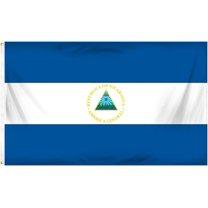 Nicaragua 3ft x 5ft Printed Polyester Flag