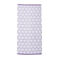 thumbnail image 2 of Carmel Towel Company - Polka Dot Velour Beach Towel - C3060P - Purple, 2 of 2