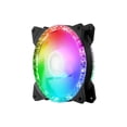 thumbnail image 2 of Cooler Master MasterFan MF120 Prismatic Addressable RGB 120mm Fan with Radiant Crystalline Lighting Effect - Crystallized Loop with Tri-Loop ARGB Lighting, 24+6 Individually controlled ARGB LEDs, 2 of 5