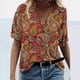 thumbnail image 1 of Puntoco Moda Mujer Verano Impreso Manga Corta Cuello Redondo Camiseta Casual Camisetas Puntoco Puntoco-1867, 1 of 3