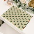 thumbnail image 4 of PEIBang Christmas Table Placemats,Winter Xmas Holiday Placemats Decoration,Xmas Table Mats for Party Kitchen Dining Decoration,13x20 Inch, 4 of 6